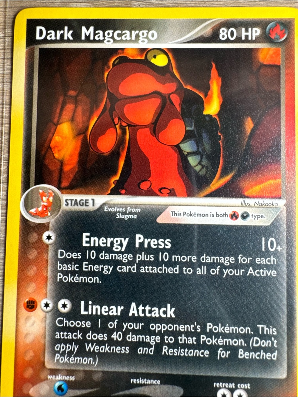 Dark Magcargo #38/Pokemon Team Rocket Returns (Lot of 2) - Picture 6 of 15